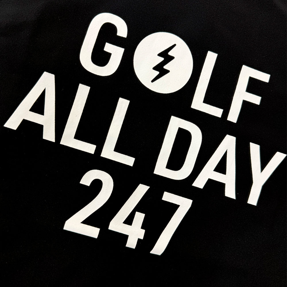 GOLF ALL DAY DRY S/S TEE - BLACK