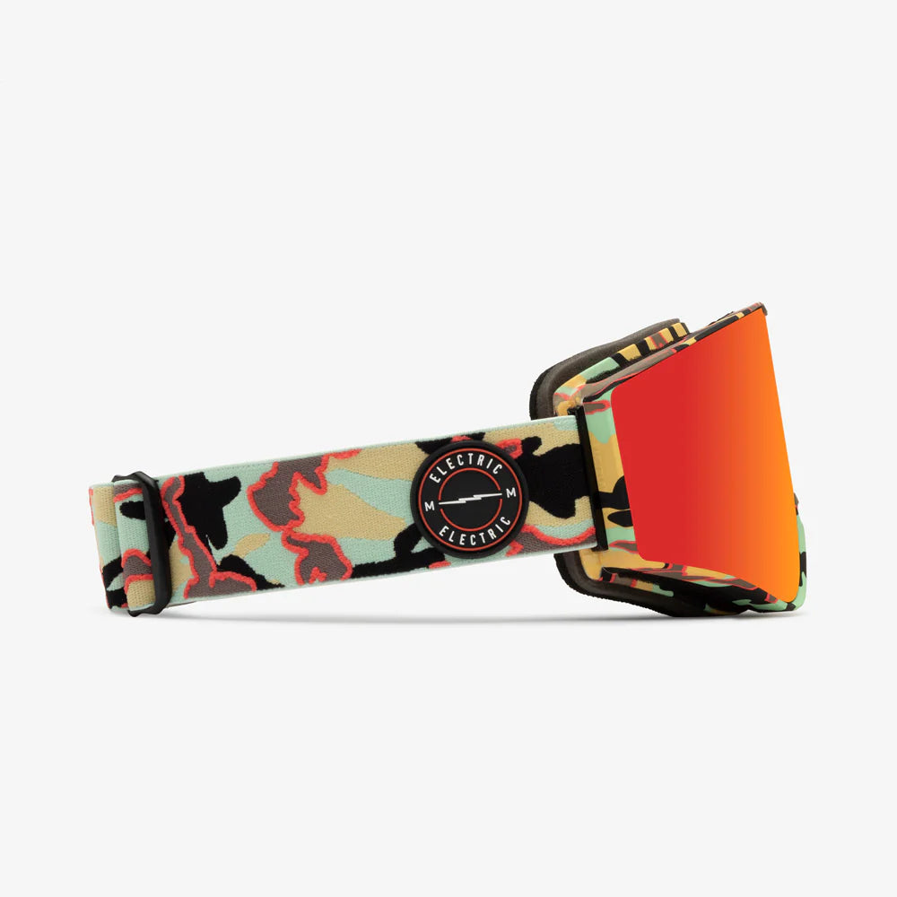 KLEVELAND Ⅱ FUTURE CAMO -AUBUN RED CONTRAST (+BONUS LENS )