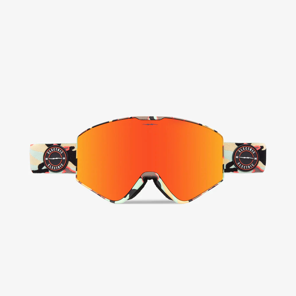 KLEVELAND Ⅱ FUTURE CAMO -AUBUN RED CONTRAST (+BONUS LENS )