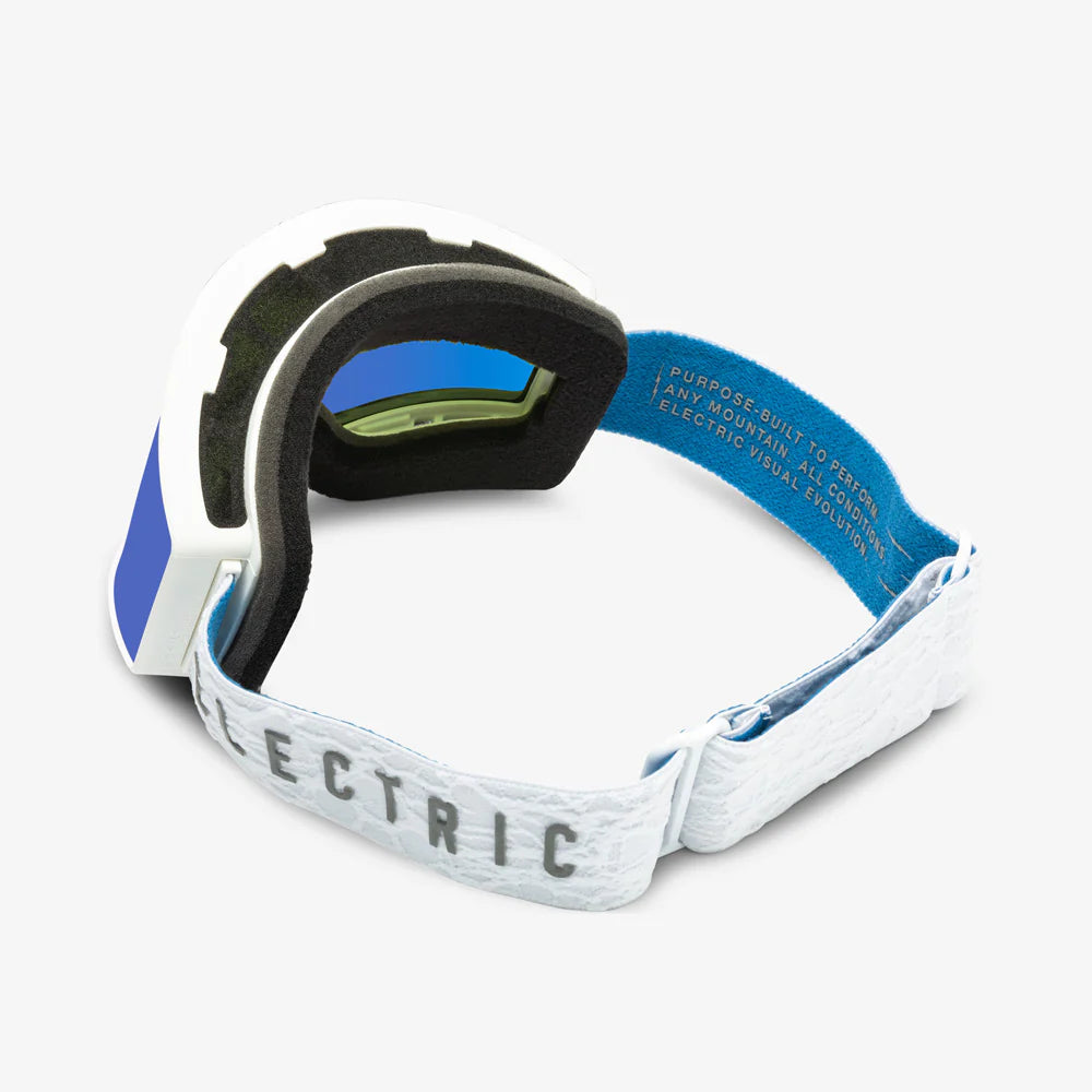 KLEVELAND Ⅱ MATTE WHITE NURON -MOSS BLUE CONTRAST (+BONUS LENS )