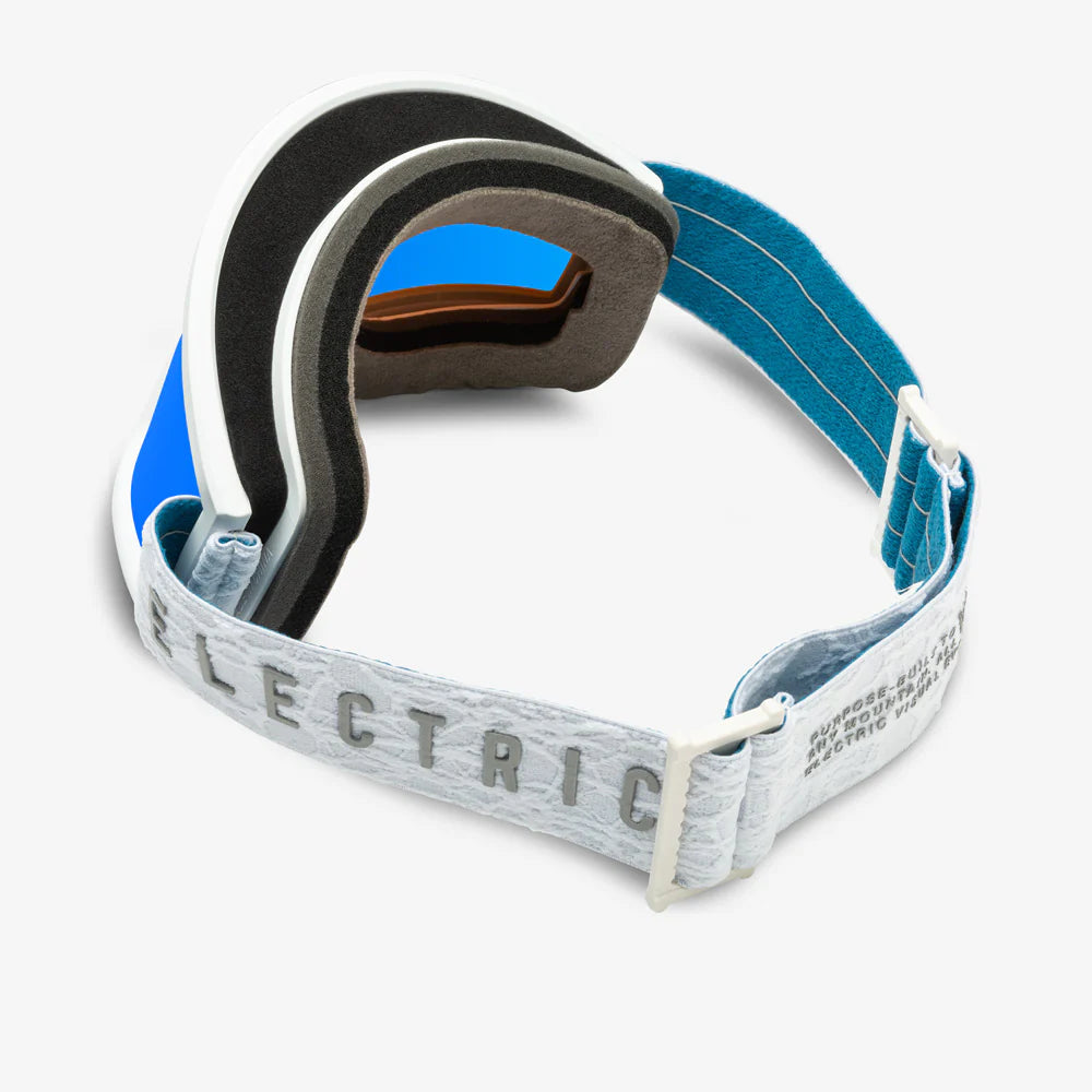 HEX MATTE WHITE NURON- BLUE CHROME CONTRAST
