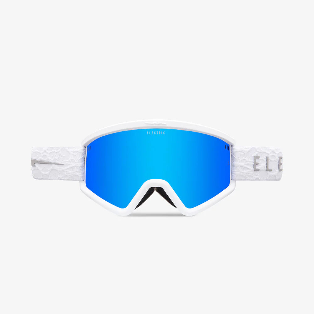 HEX MATTE WHITE NURON- BLUE CHROME CONTRAST