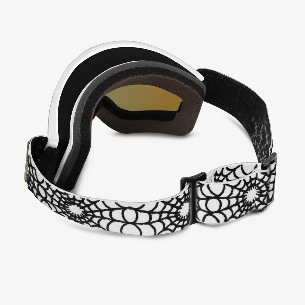 HEX LURKING CLASS WHITE - GOLD CHROME CONTRAST (+HARD GOGGLE CASE)