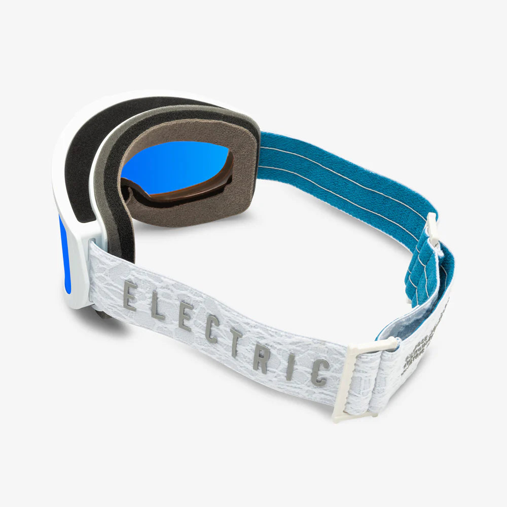 CAM MATTE WHITE NURON -BLUE CHROME CONTRAST