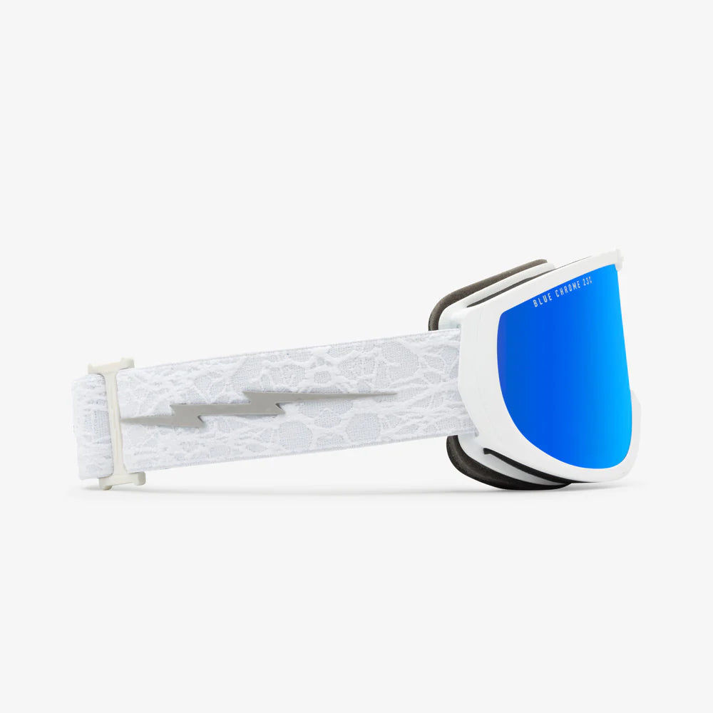 CAM MATTE WHITE NURON -BLUE CHROME CONTRAST