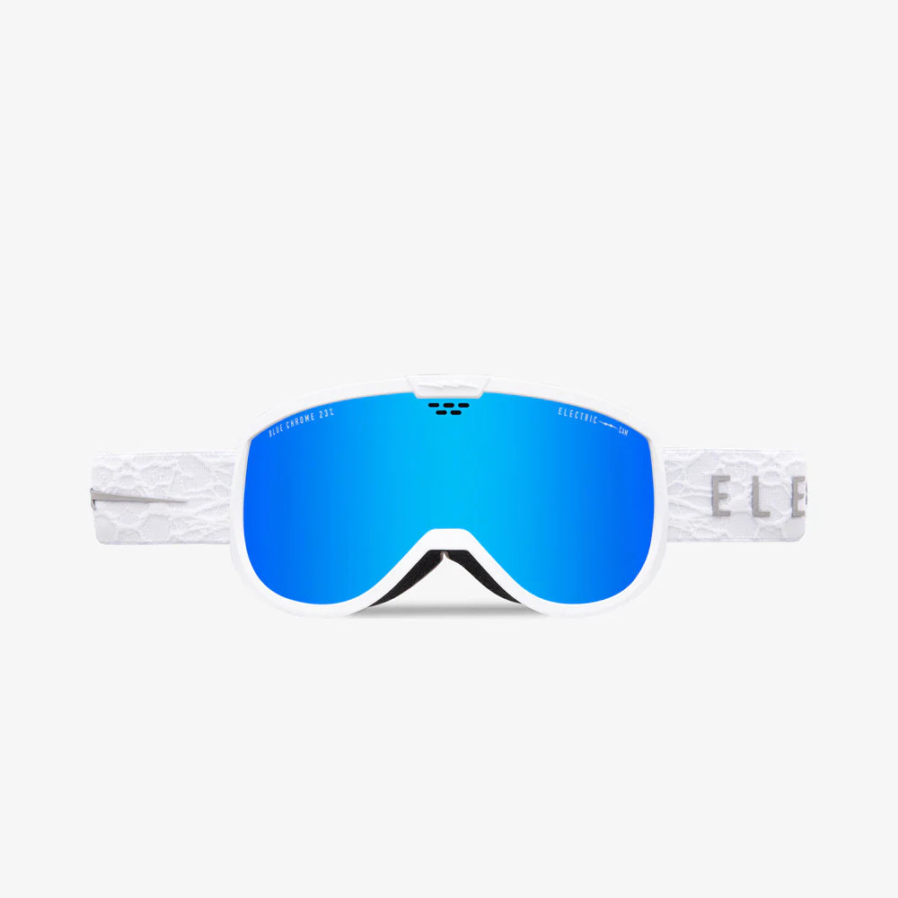 CAM MATTE WHITE NURON -BLUE CHROME CONTRAST