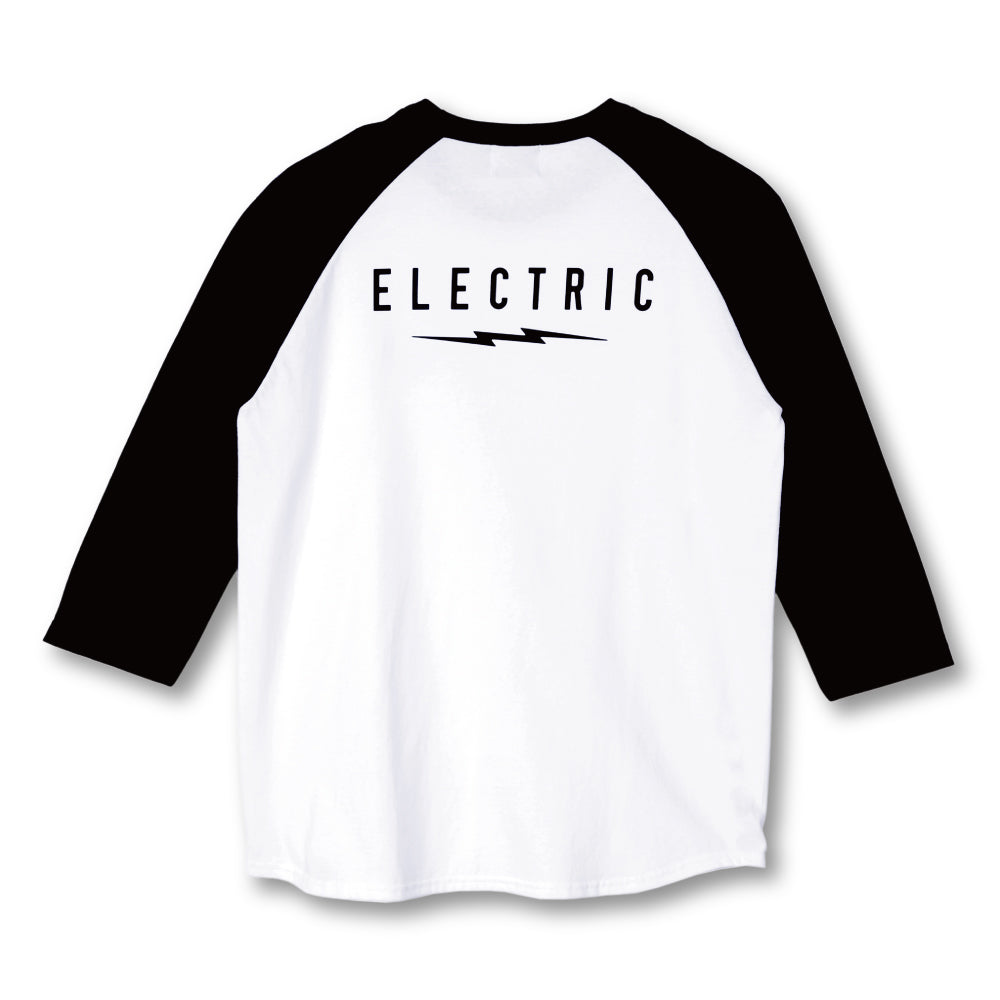 ICON LOGO 3/4 RAGRAN - WHITE x BLACK