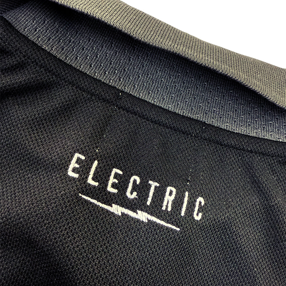 ONE POINT GOLF LOGO S/S POLO - BLACK