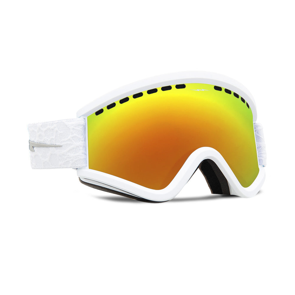 EGV MATTE WHITE NURON - GREY RED CHROME JP LENS