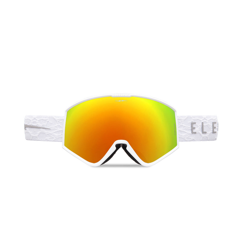 KLEVELAND MATTE WHITE NURON - GREY RED CHROME JP LENS