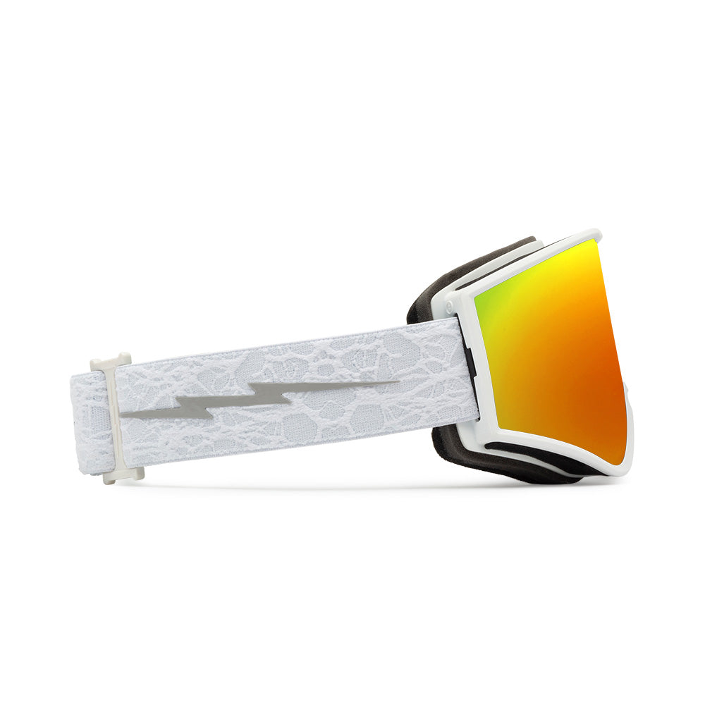 KLEVELAND MATTE WHITE NURON - GREY RED CHROME JP LENS