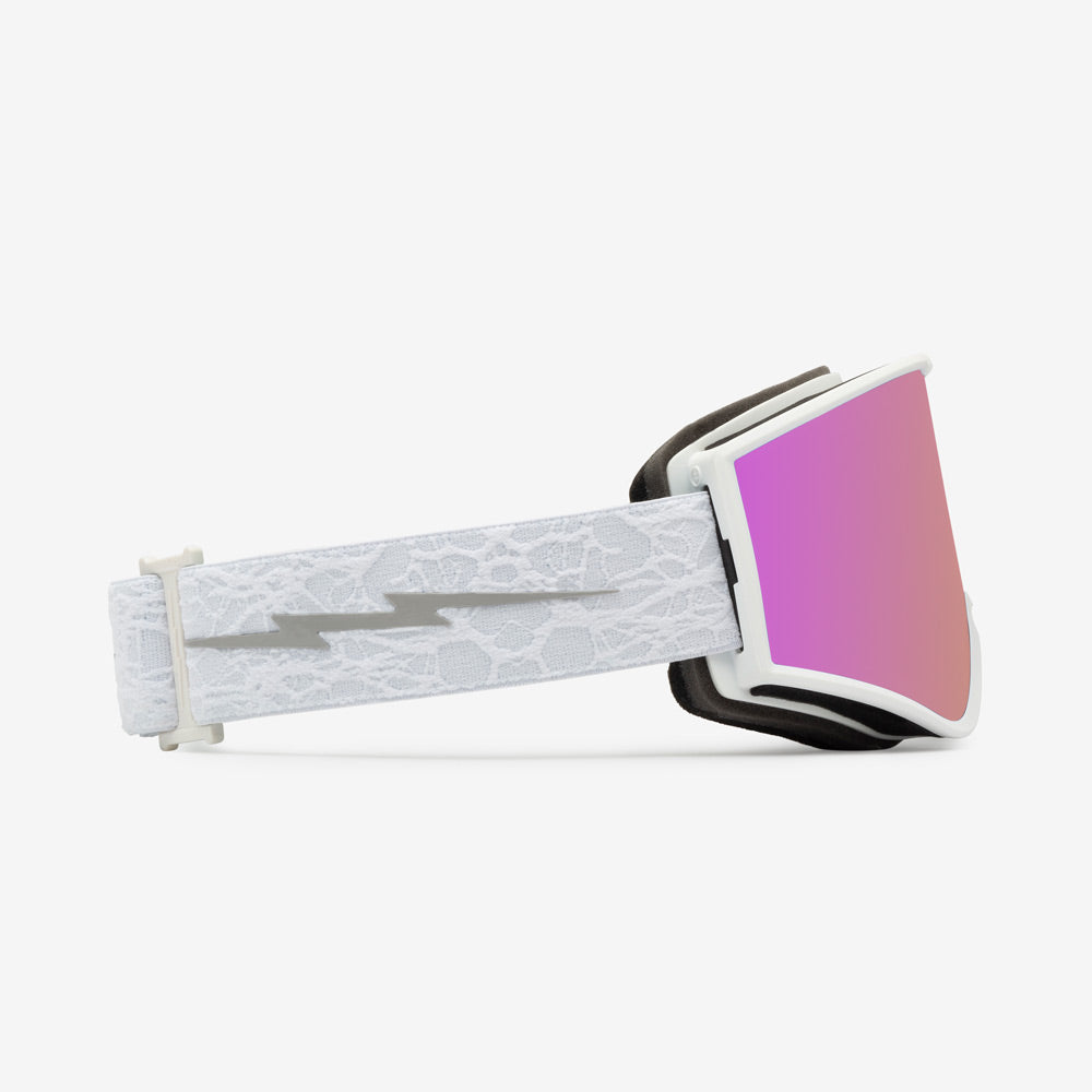 KLEVELAND MATTE WHITE NURON - PINK CHROME CONTRAST