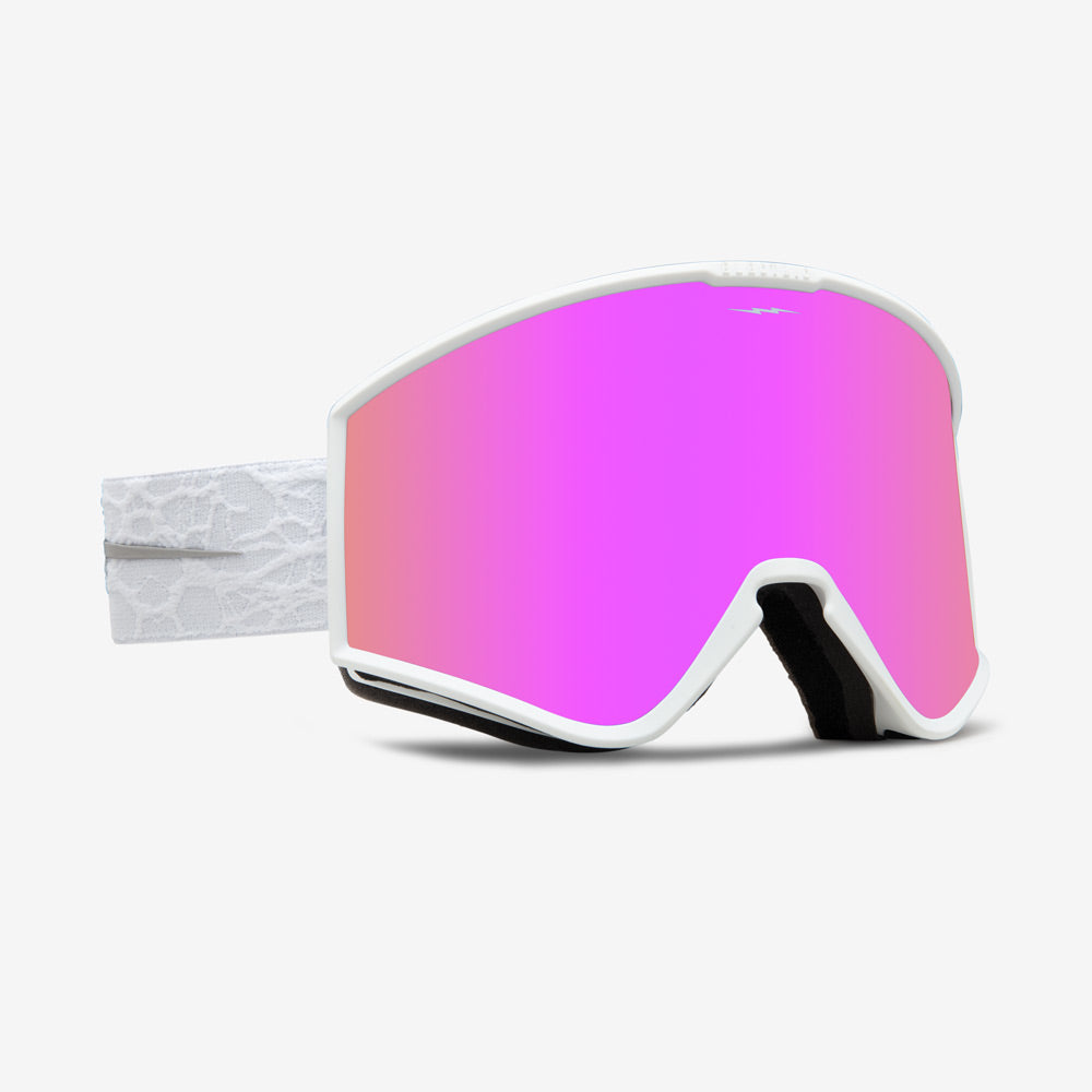 KLEVELAND MATTE WHITE NURON - PINK CHROME CONTRAST