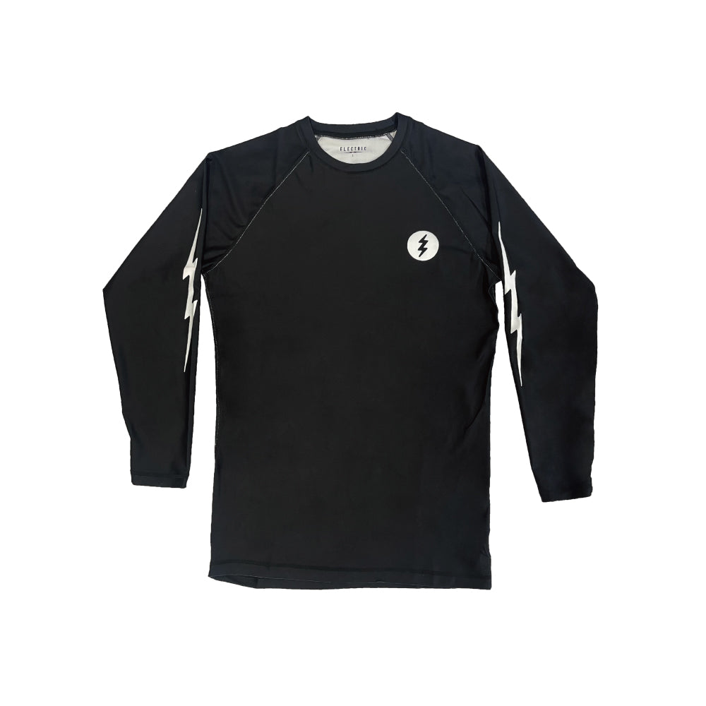 RASH GUARD L/S TEE - BLACK