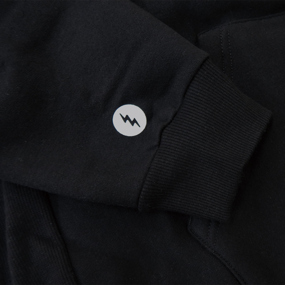 SCRIPT HOOD- BLACK x WHITE