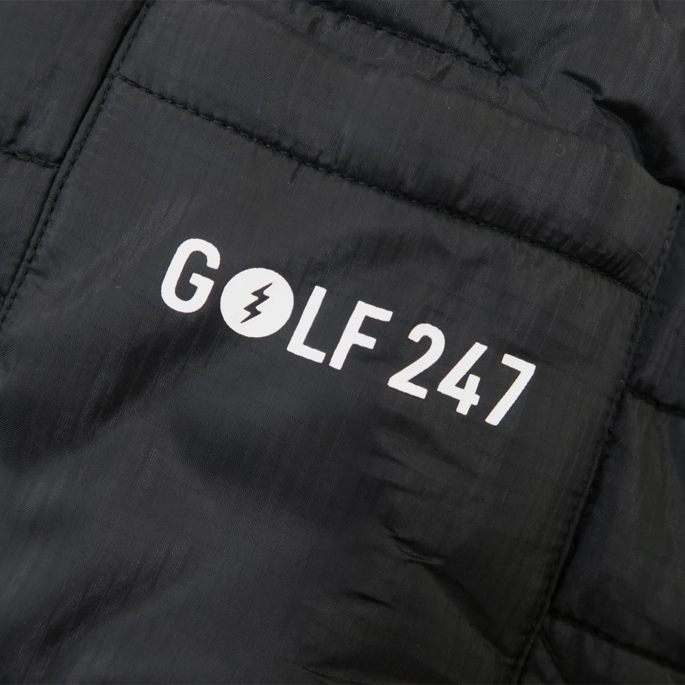 VOLT QUILTING VEST - BLACK