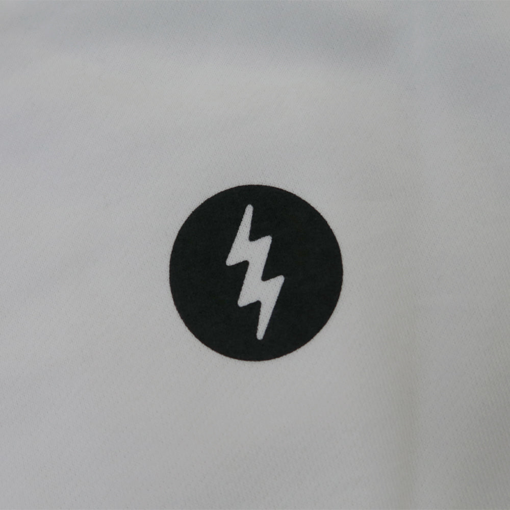 ICON LOGO MOCKNECK SWEAT - WHITE