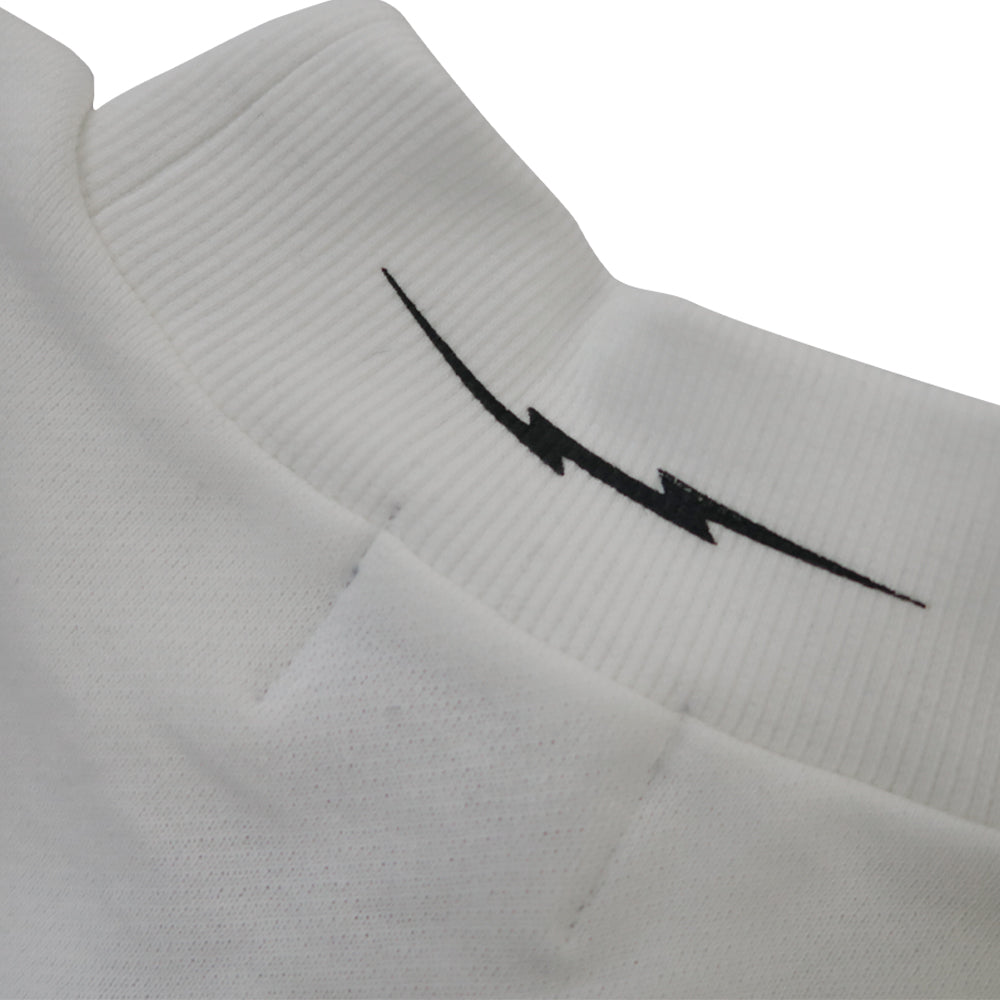 ICON LOGO MOCKNECK SWEAT - WHITE
