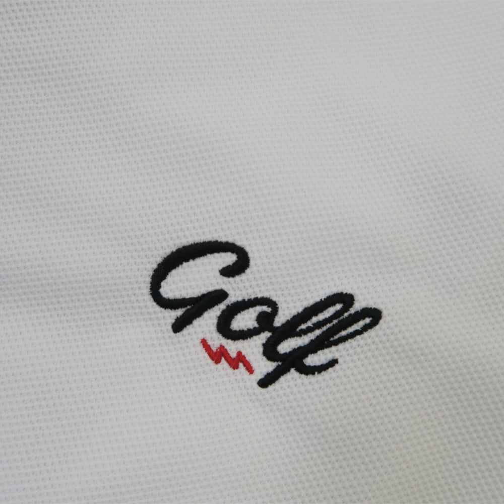 【吸水速乾】FIVE BUTTONS S/S POLO - WHITE