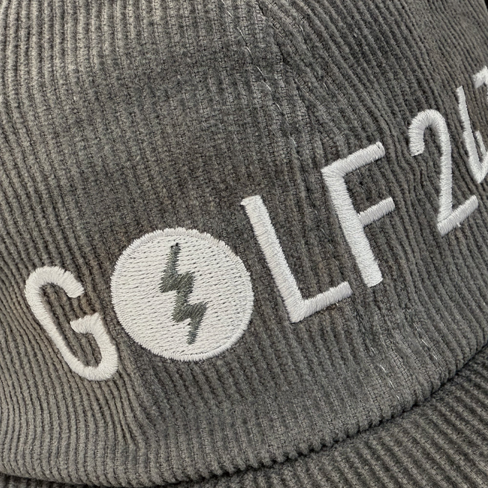 GOLF 247 CORDUROY CAP - GREY