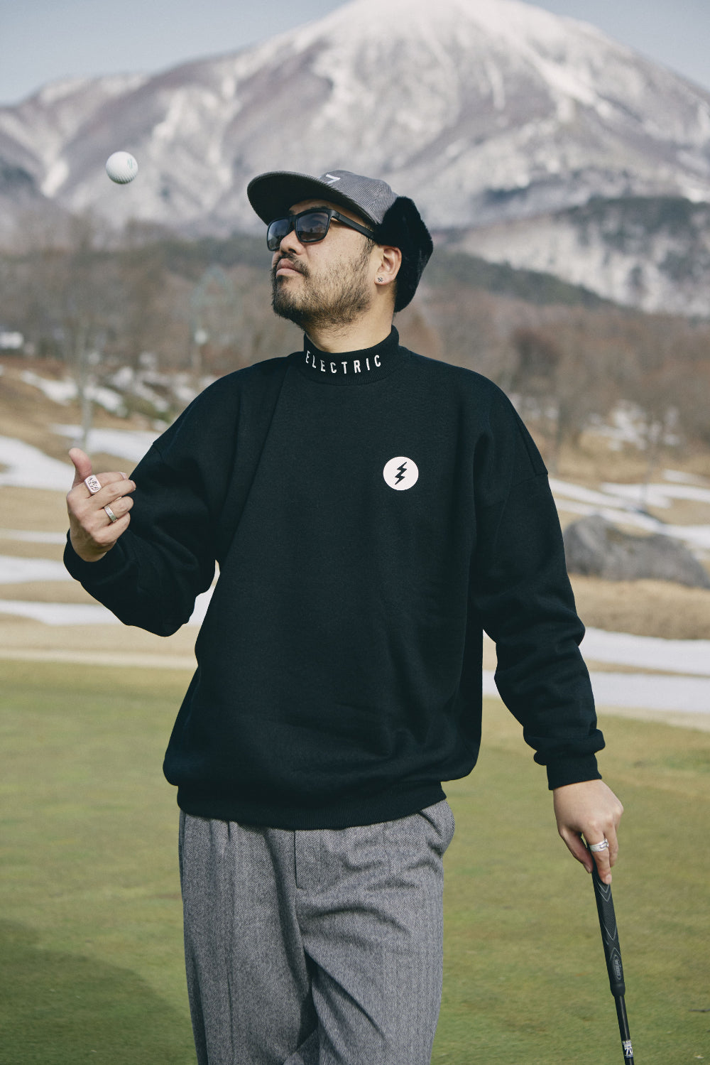 GOLF 247 CORDUROY CAP - GREY