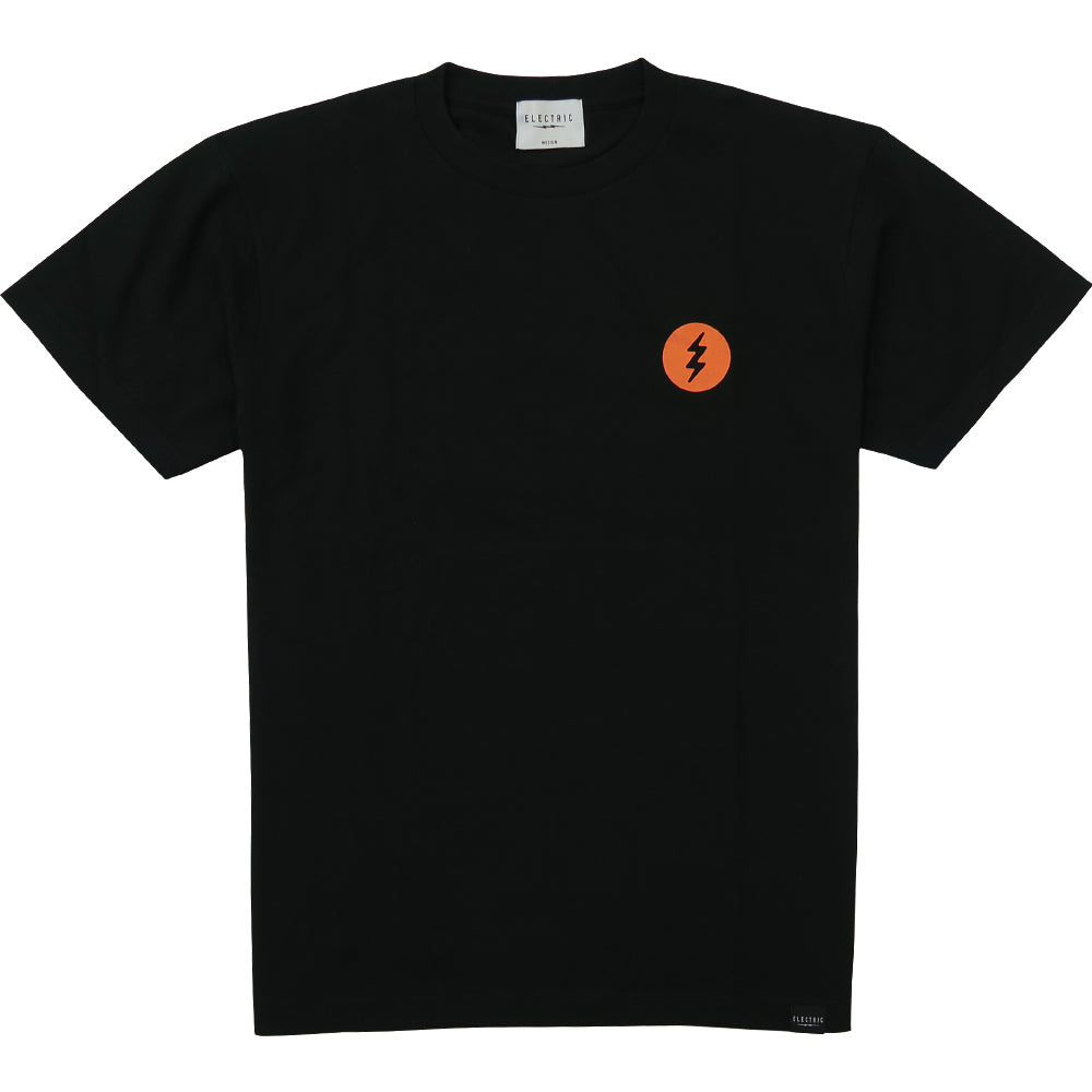 ICON LOGO S/S TEE - BLACK/ORANGE