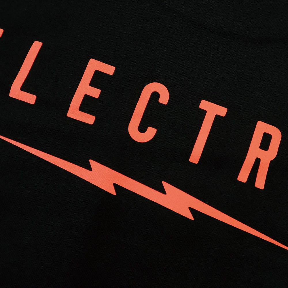 ICON LOGO S/S TEE - BLACK/ORANGE