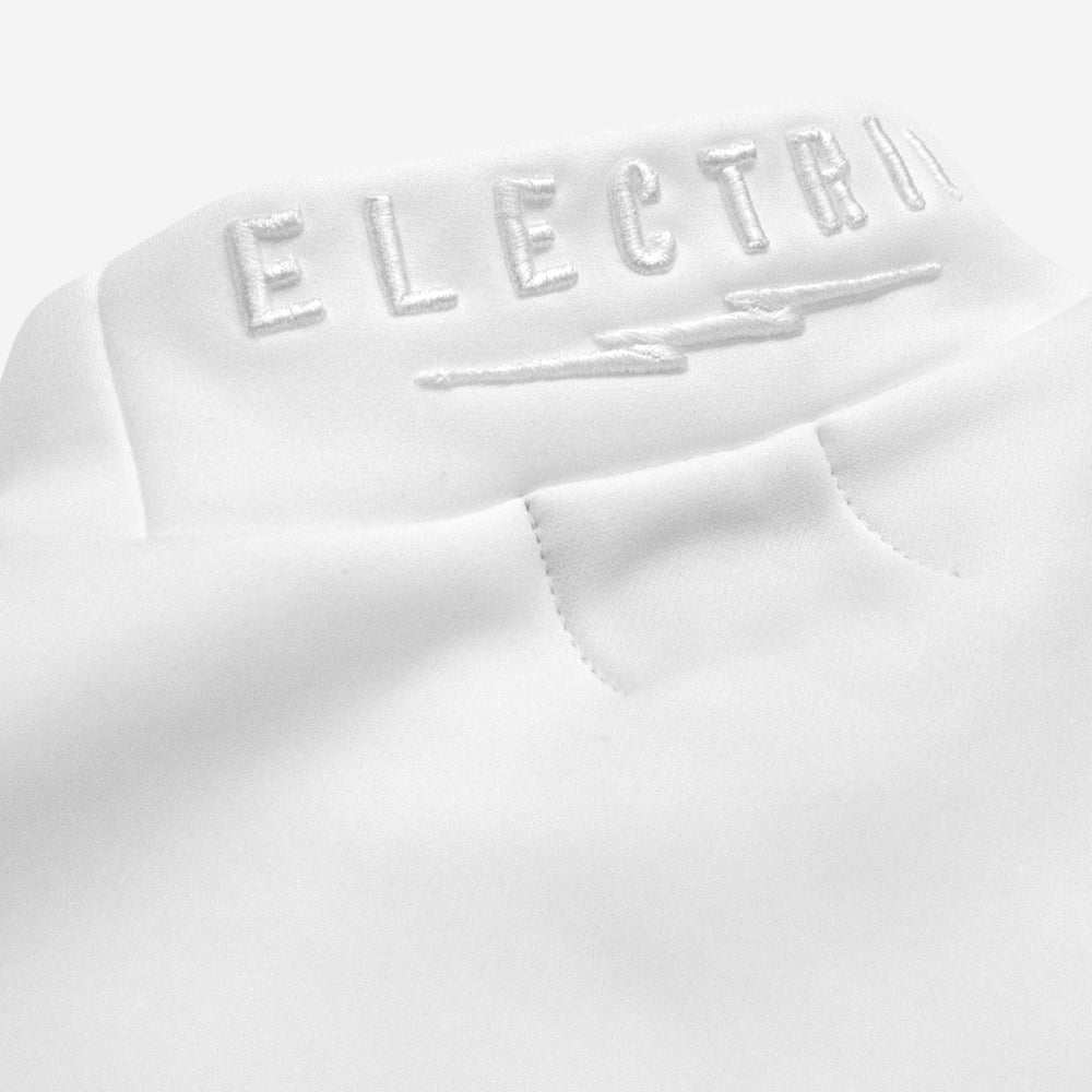 GOLF 3D LOGO MOCK NECK L/S TEE - WHITE