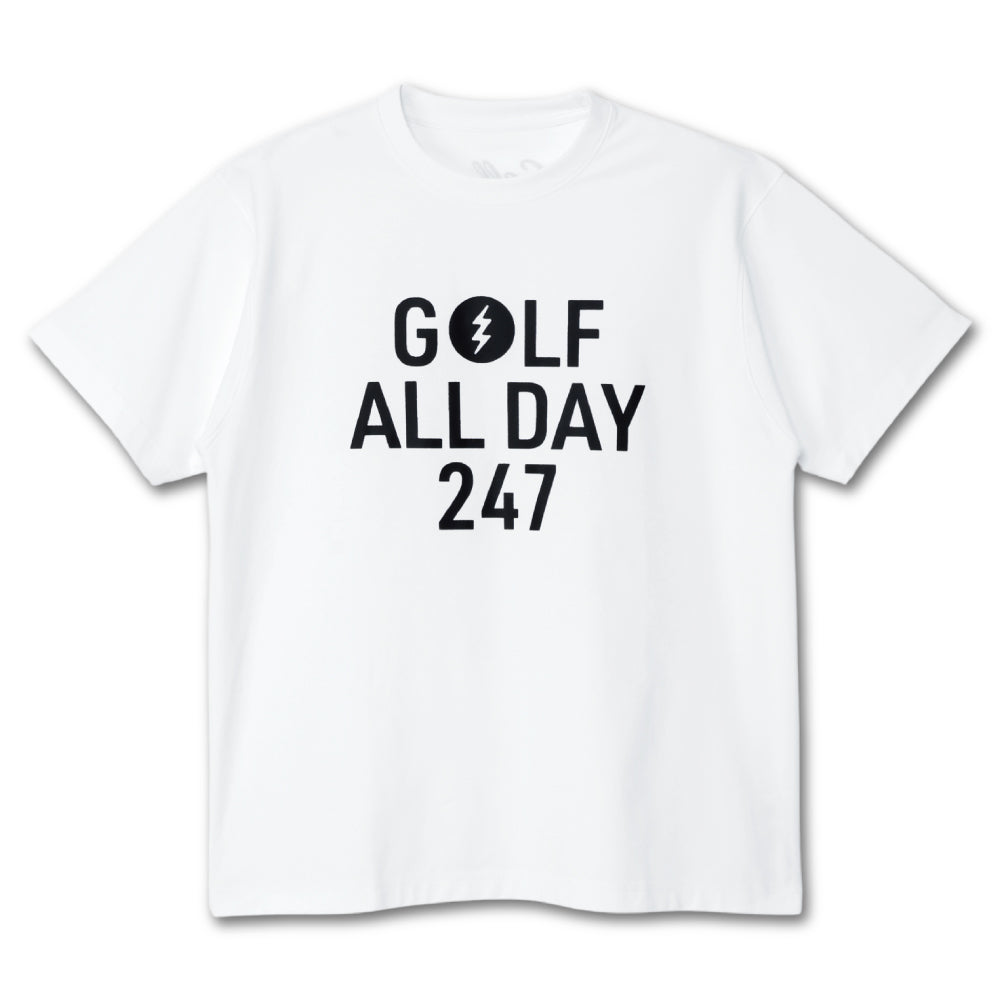 GOLF ALL DAY DRY S/S TEE - WHITE