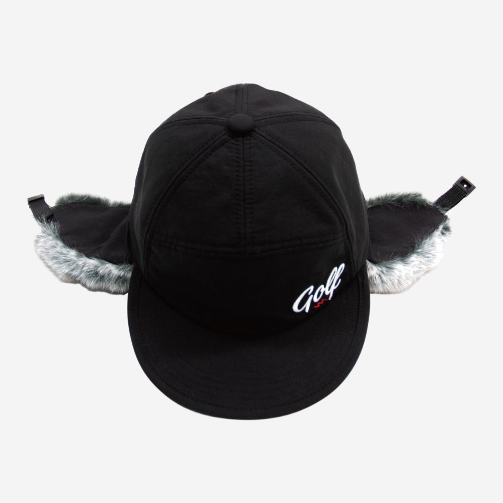 GOLF JET BOMBER CAP - BLACK