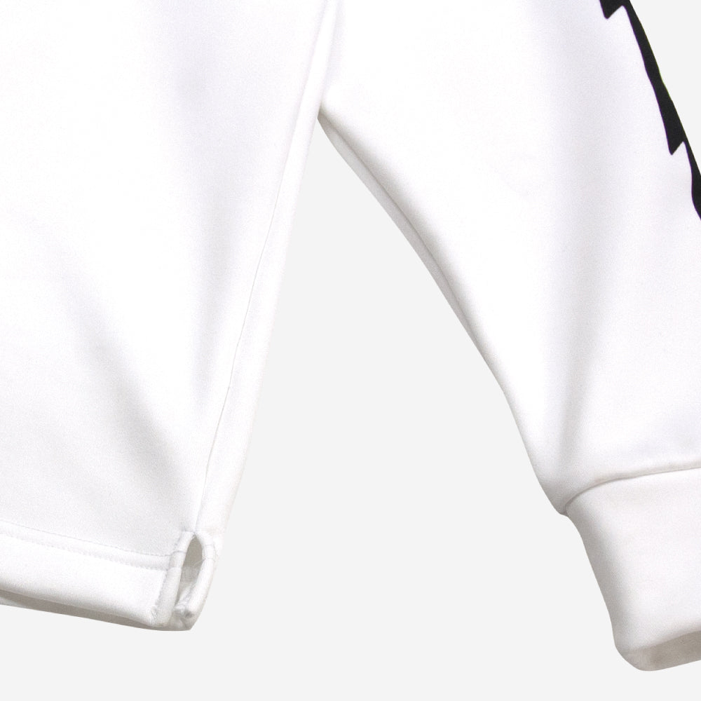 GOLF VOLT SLEEVE MOCK NECK L/S TEE - WHITE