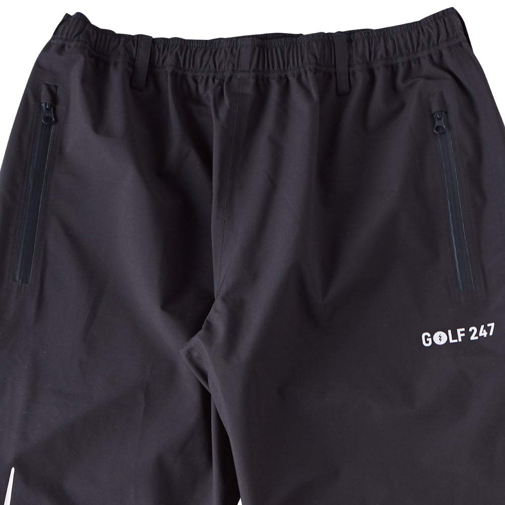 GOLF WATER PROOF PANTS - BLACK