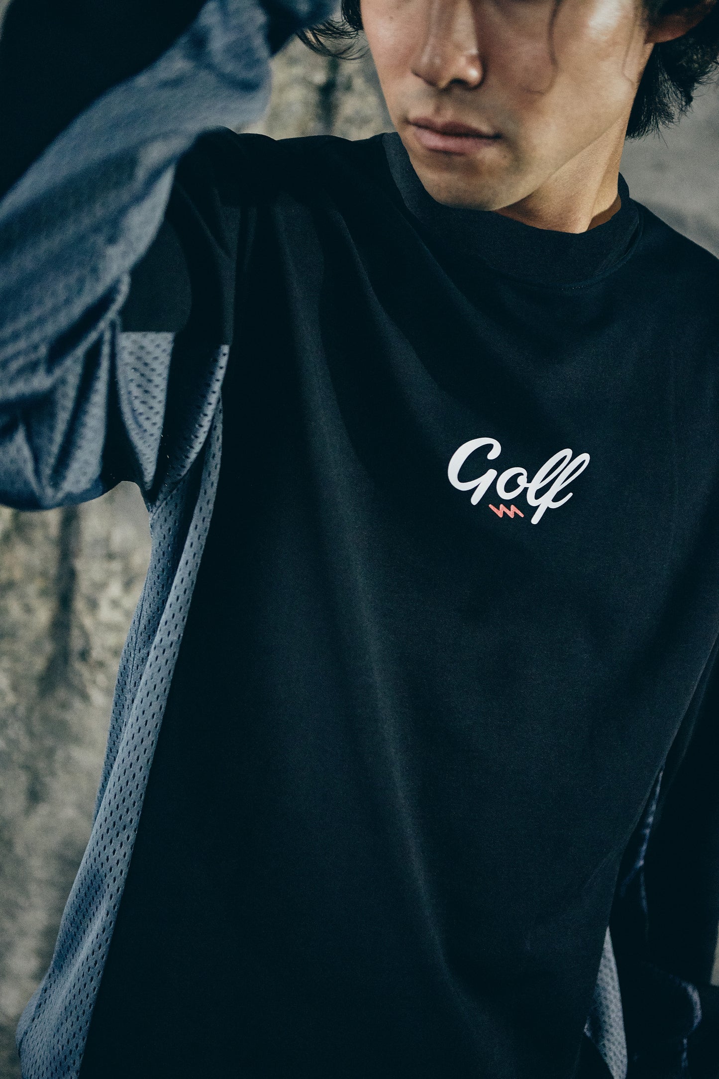 GOLF L/S GAME SHIRT - BLACK