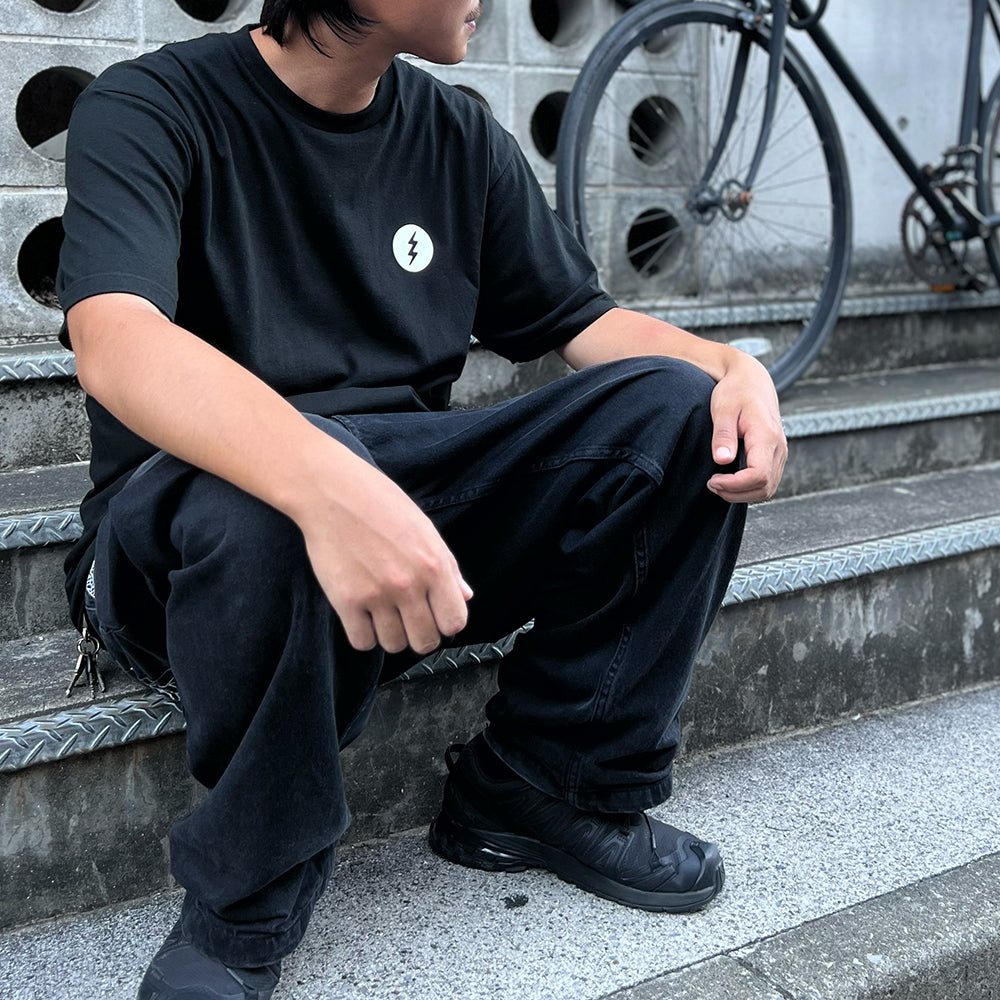 ICON LOGO S/S TEE - BLACK