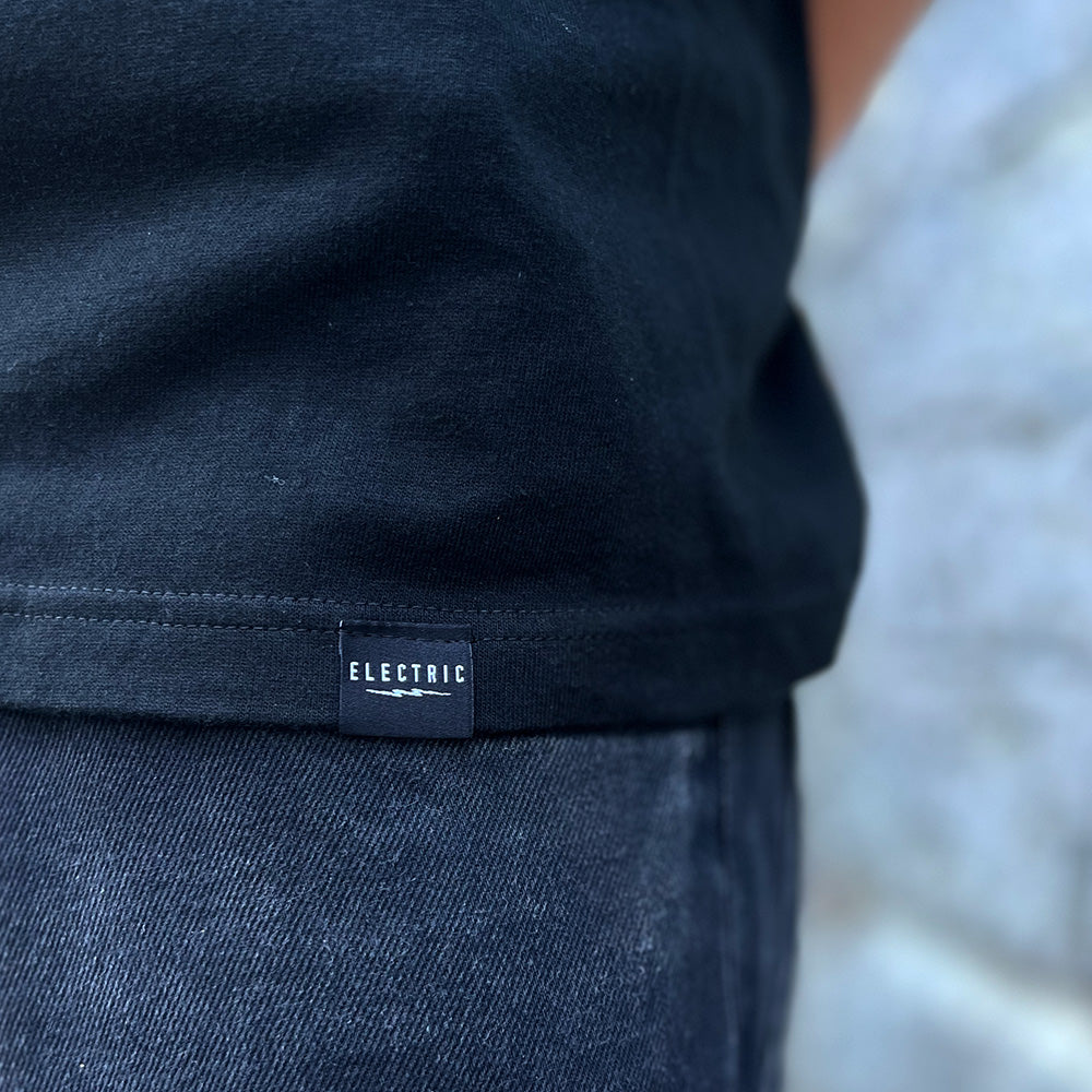 ICON LOGO S/S TEE - BLACK