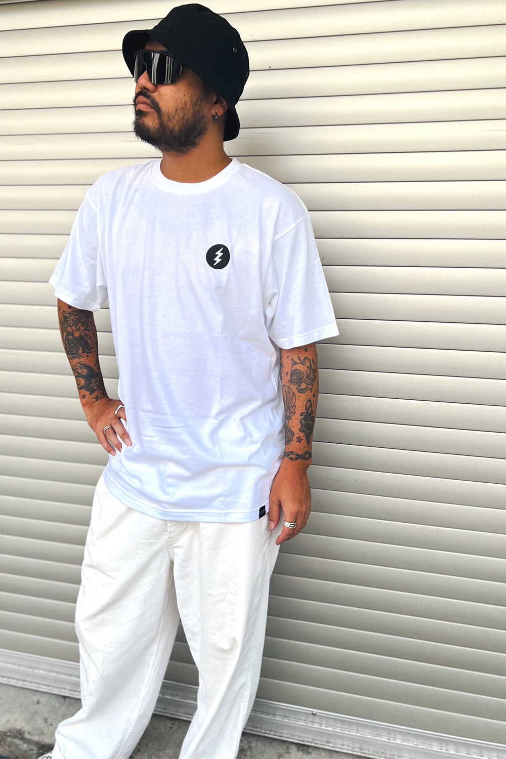 ICON LOGO S/S TEE - WHITE