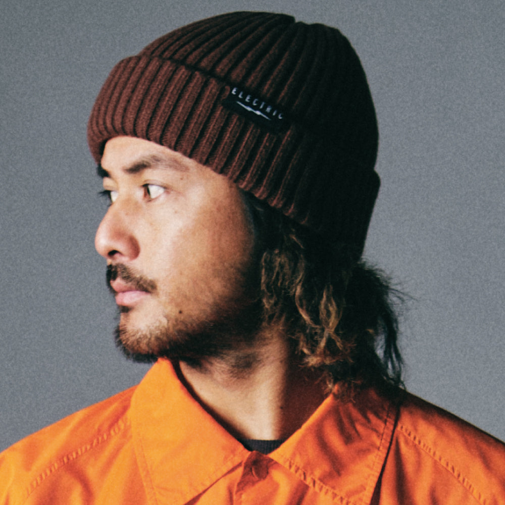 KNIT BEANIE TYPE A - RED