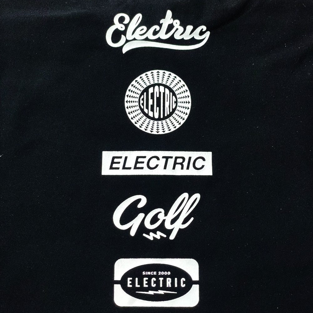 LOGOS DRY MOCK NECK S/S TEE - BLACK