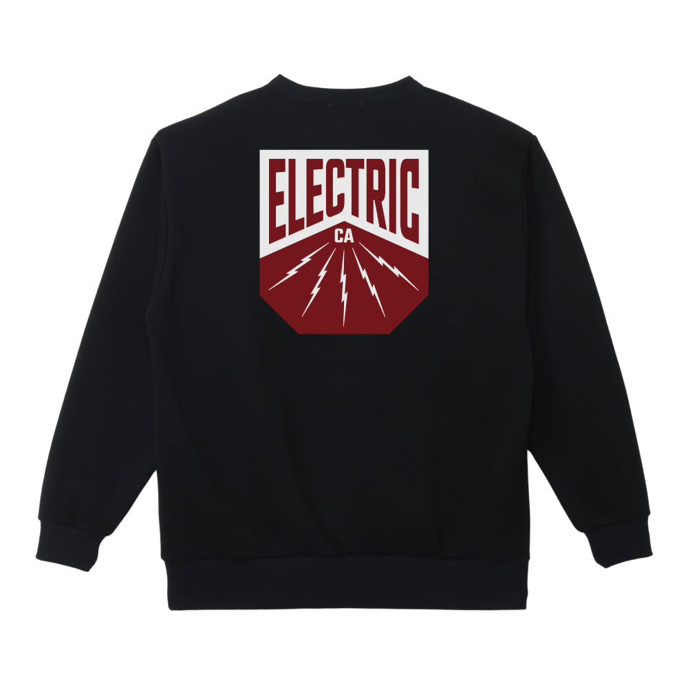 MULTI VOLT CREW - BLACK × BURGUNDY