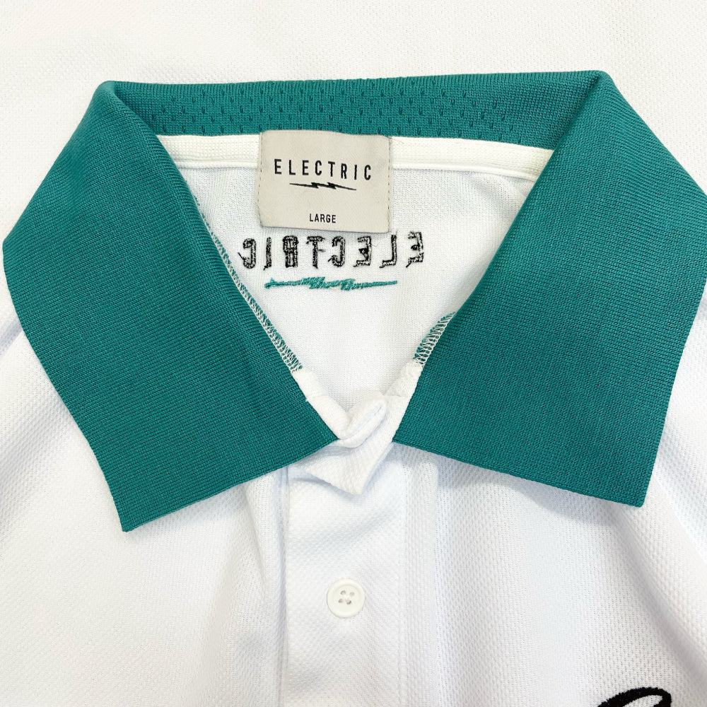 GOLF LOGO S/S POLO - WHITE