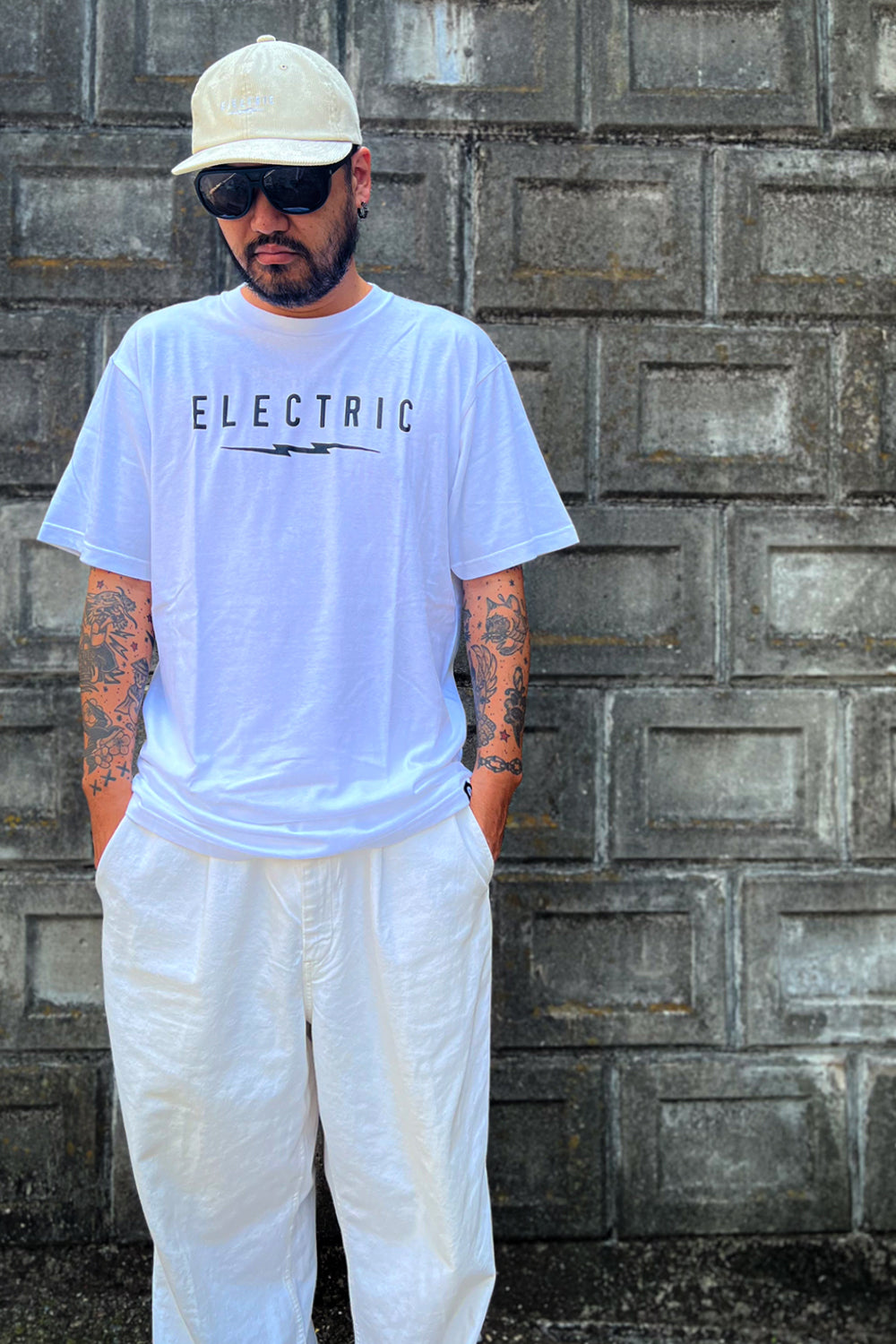 UNDERVOLT S/S TEE - WHITE