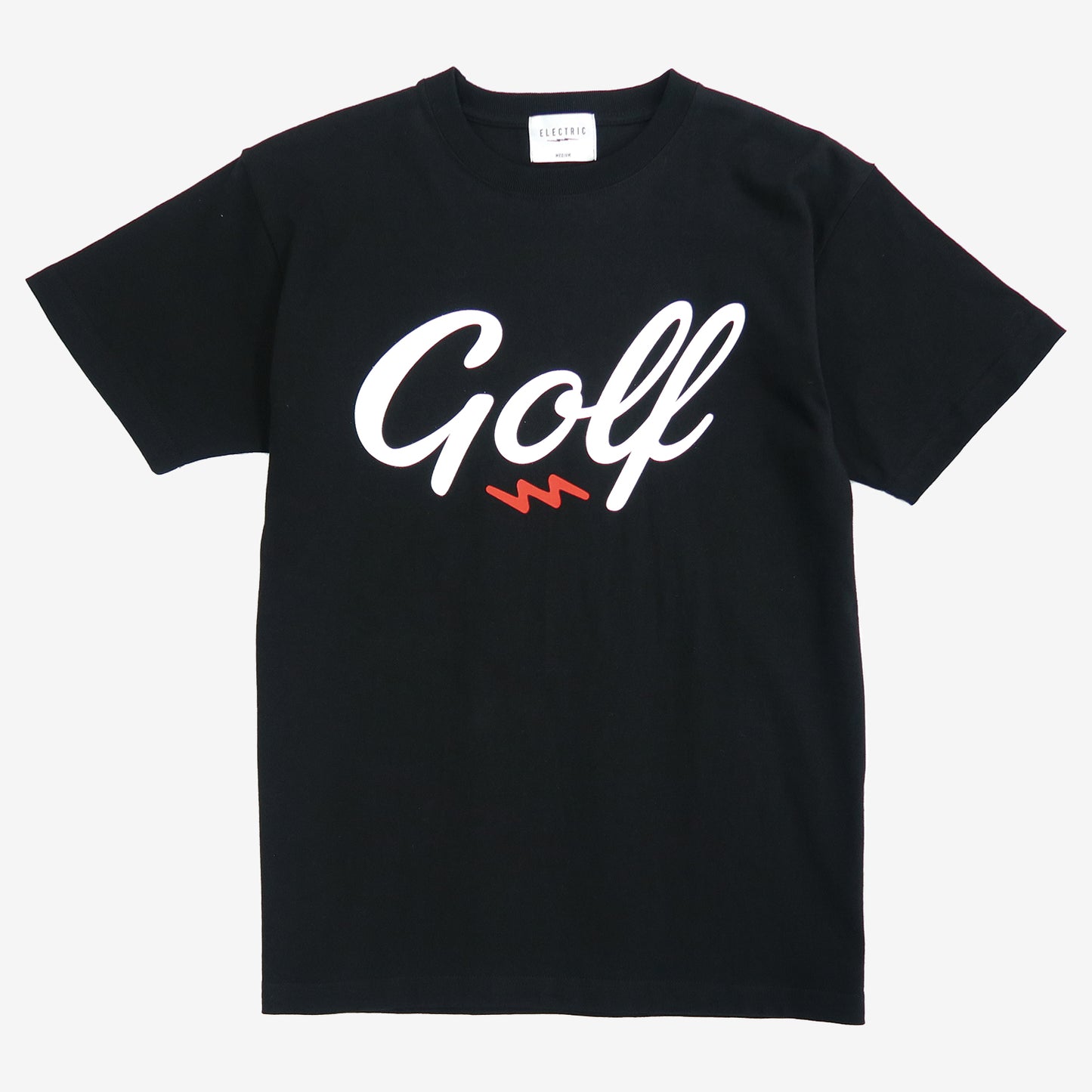 GOLF LOGO TEE - BLACK