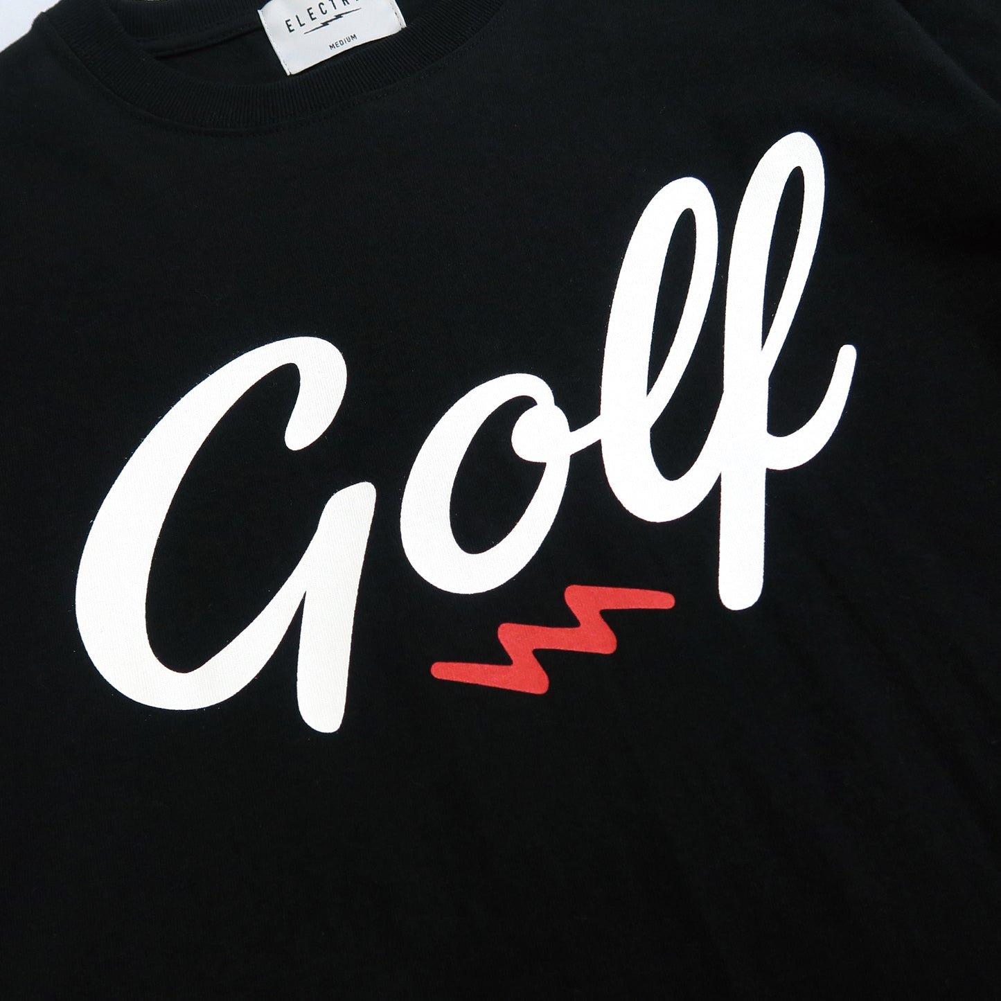 GOLF LOGO TEE - BLACK