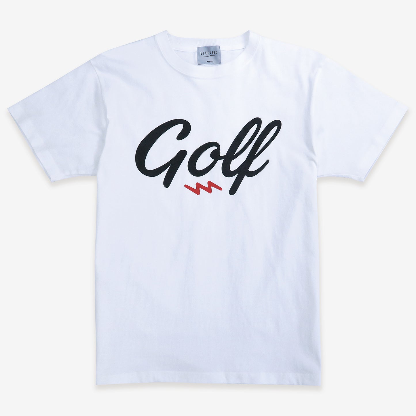 GOLF LOGO TEE - WHITE