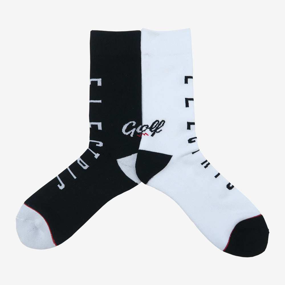 GOLF LOGO SOCKS - WHITE