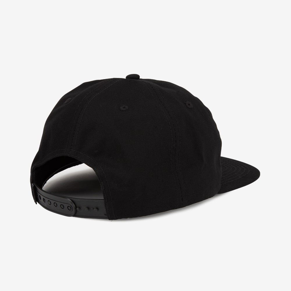 CONDUIT 5PANEL UNSTRUCTURED HAT - BLACK(8oz CANVAS)