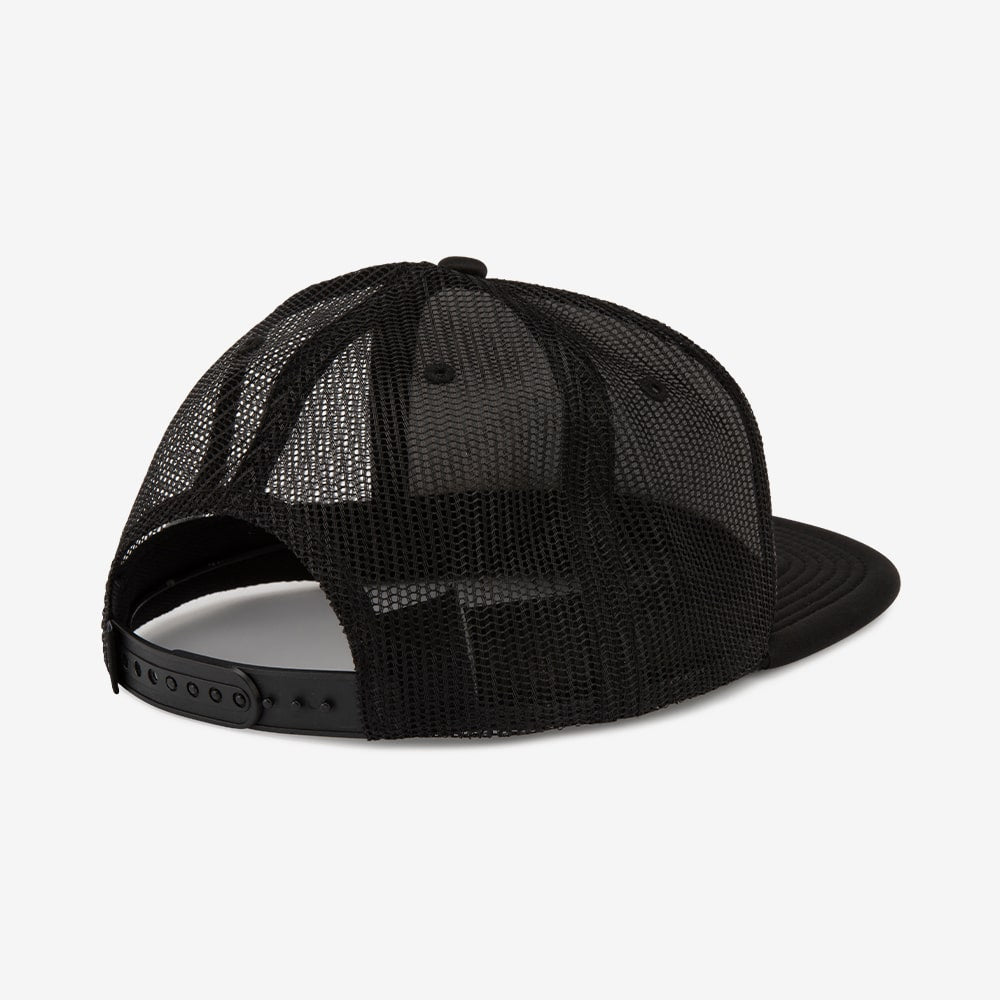 UNDERVOLT PATCH 5PANEL TRUCKER HAT - BLACK/WHITE