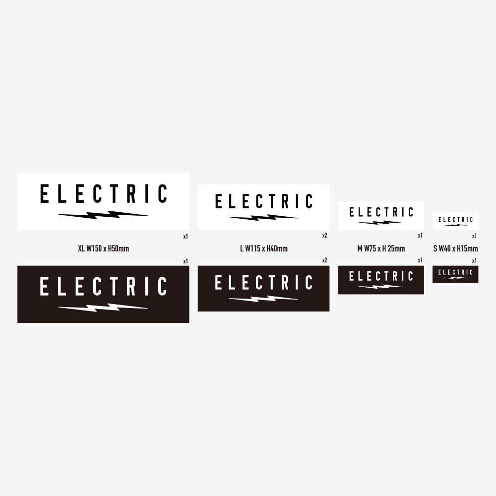 UNDERVOLT LOGO STICKER PACK10 PICS SET