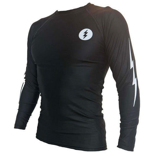 RASH GUARD L/S TEE - BLACK