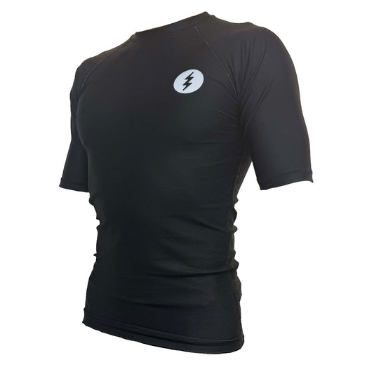 RASH GUARD S/S TEE - BLACK
